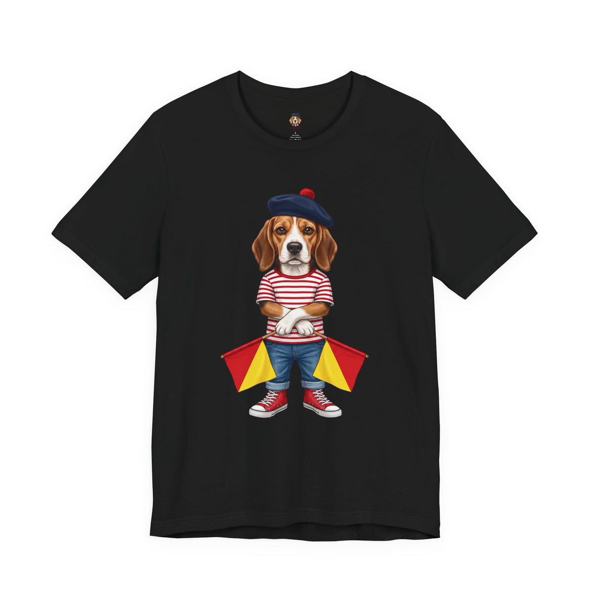 The "End of Message" Beagle Tee | Wild Follies: Dispatches from Australia