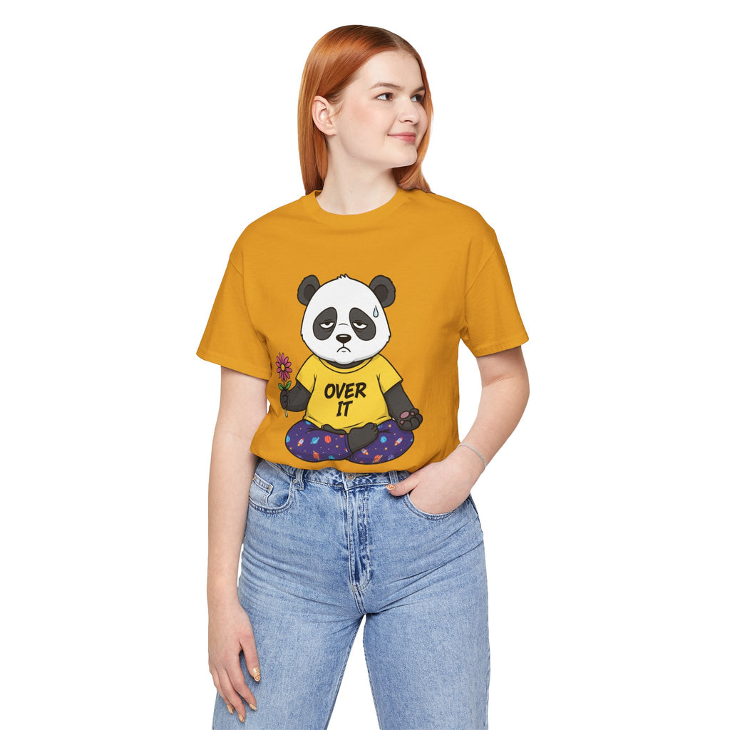 Over It Panda Tee — T‑Shirt for Women Who Need a Break