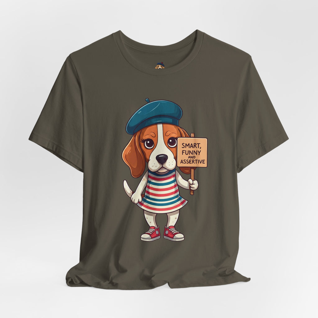 Too Loud, Too Smart, Too Bad – The Assertive Beagle Unisex T-Shirt