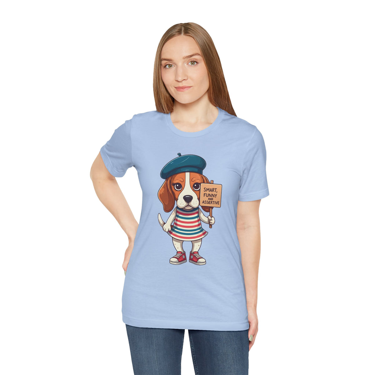 Too Loud, Too Smart, Too Bad – The Assertive Beagle Unisex T-Shirt
