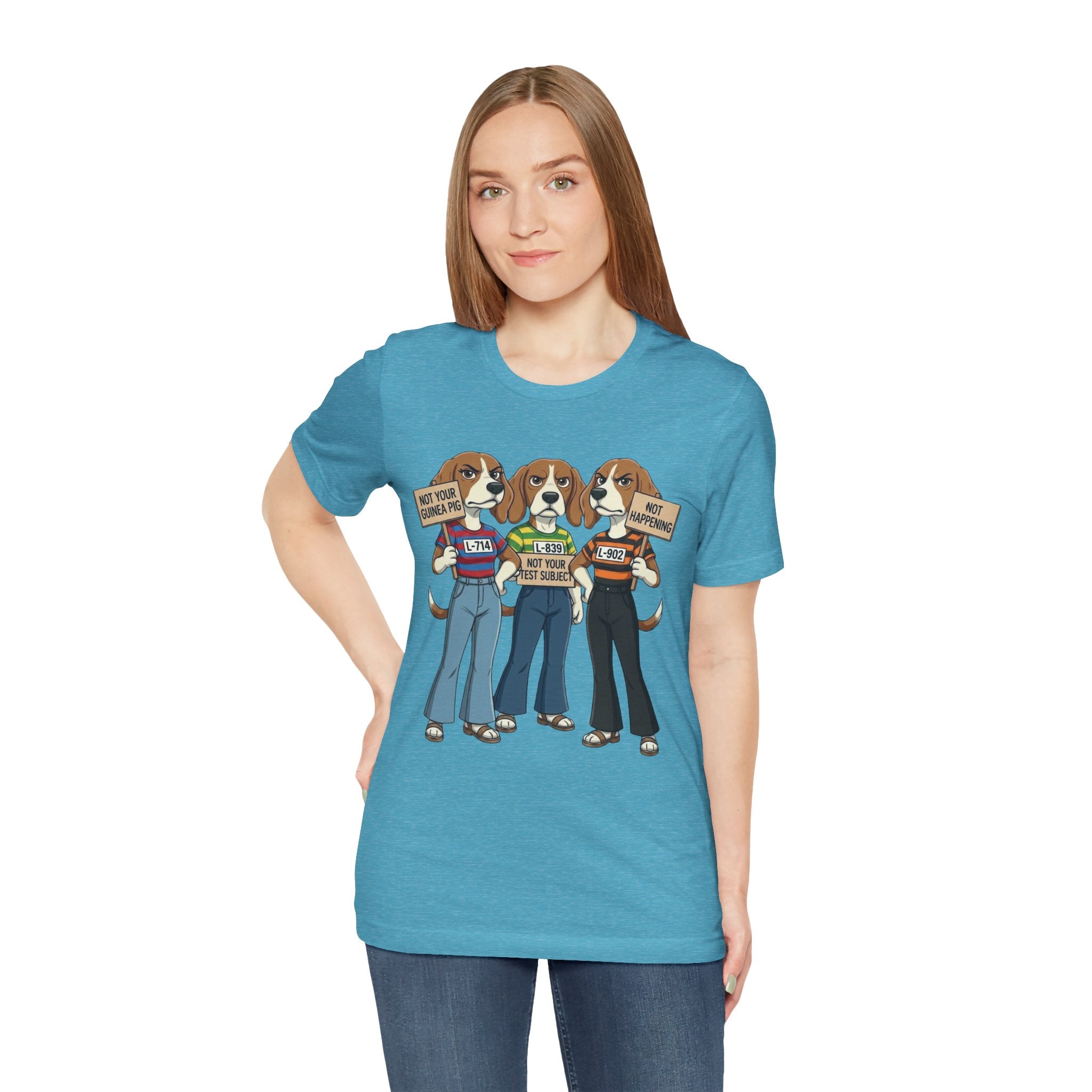 Not Your Test Subject — Beagle Freedom Protest Tee