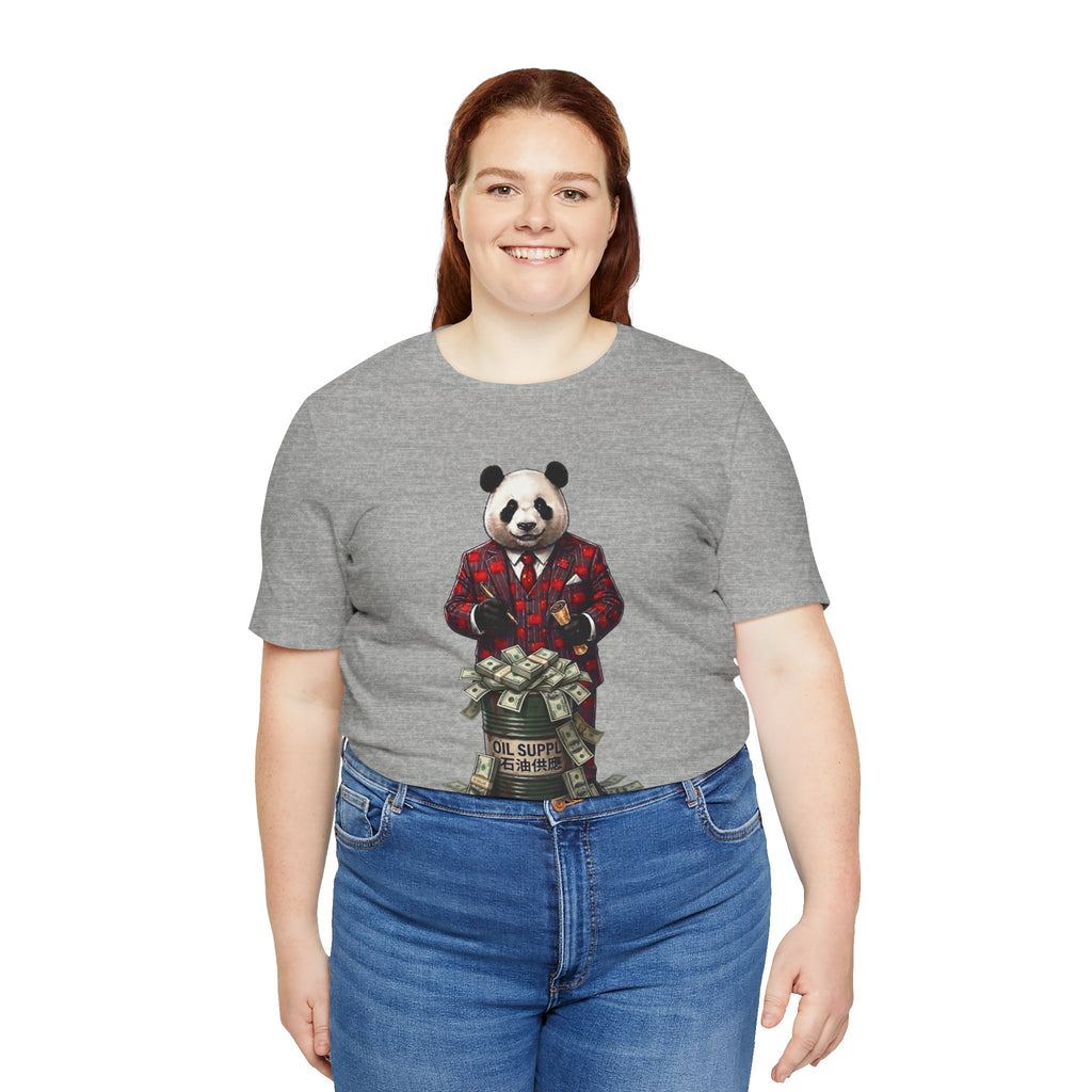 The Oil Broker Graphic Tee: Satirical Geopolitical Apparel
