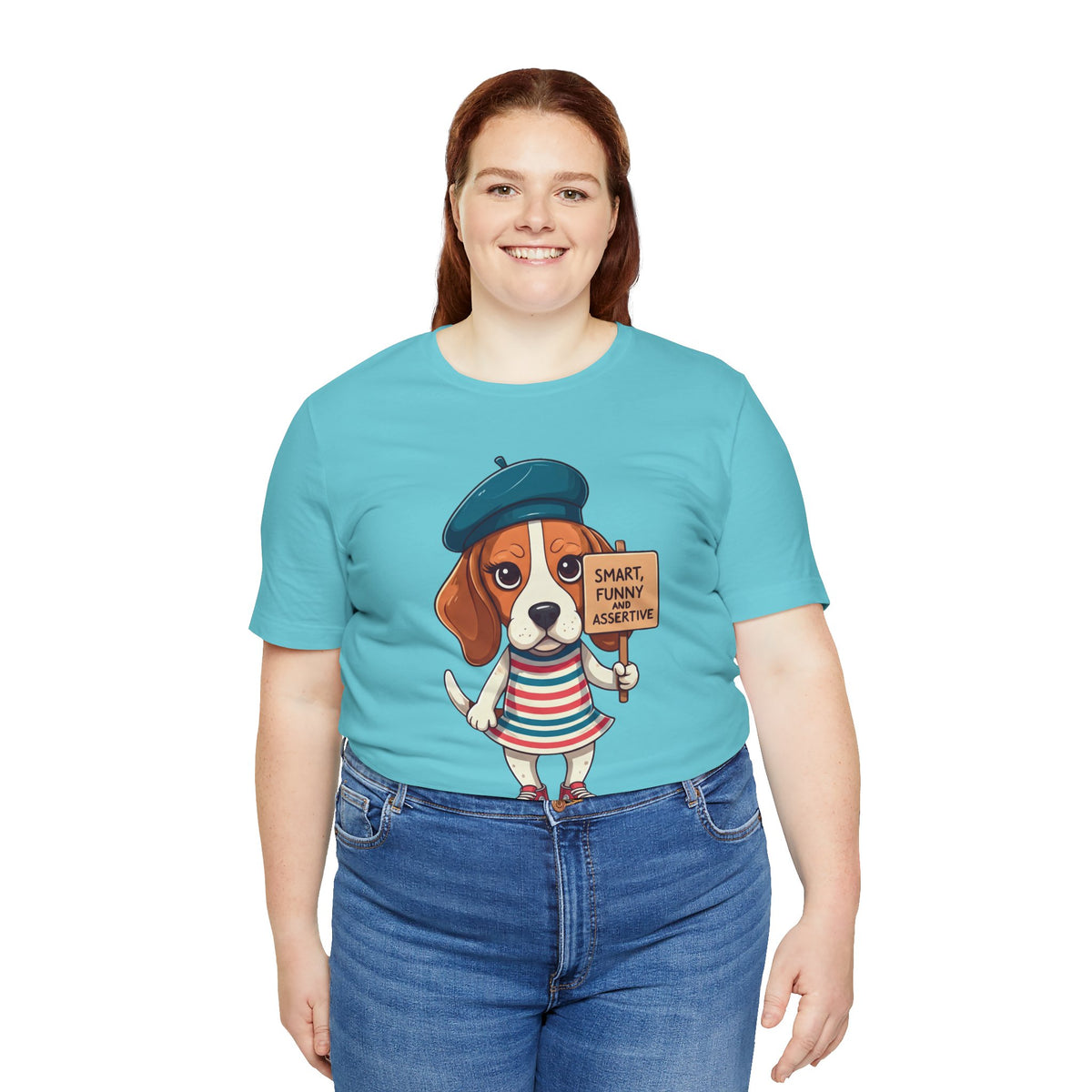 Too Loud, Too Smart, Too Bad – The Assertive Beagle Unisex T-Shirt
