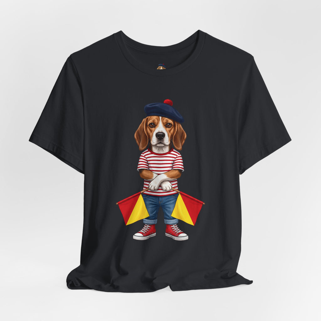 The "End of Message" Beagle Tee | Wild Follies: Dispatches from Australia
