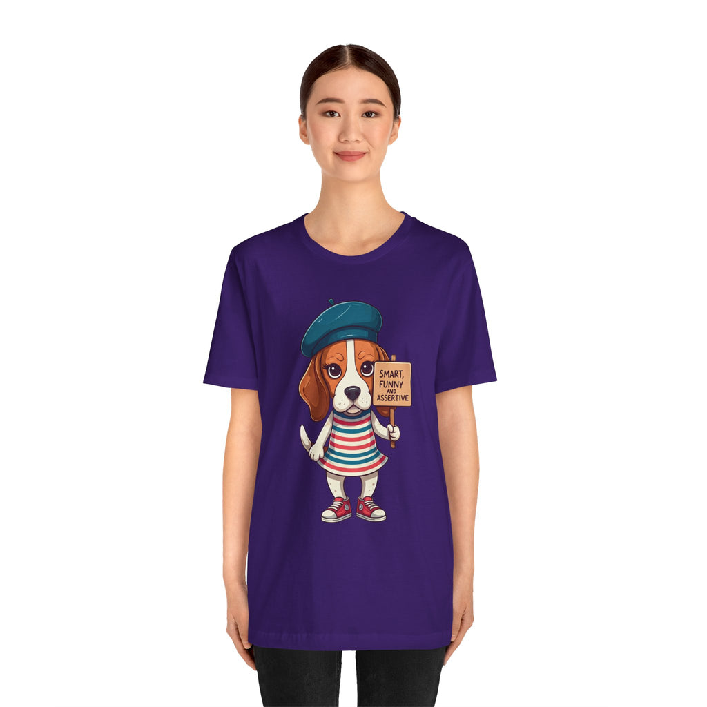 Too Loud, Too Smart, Too Bad – The Assertive Beagle Unisex T-Shirt