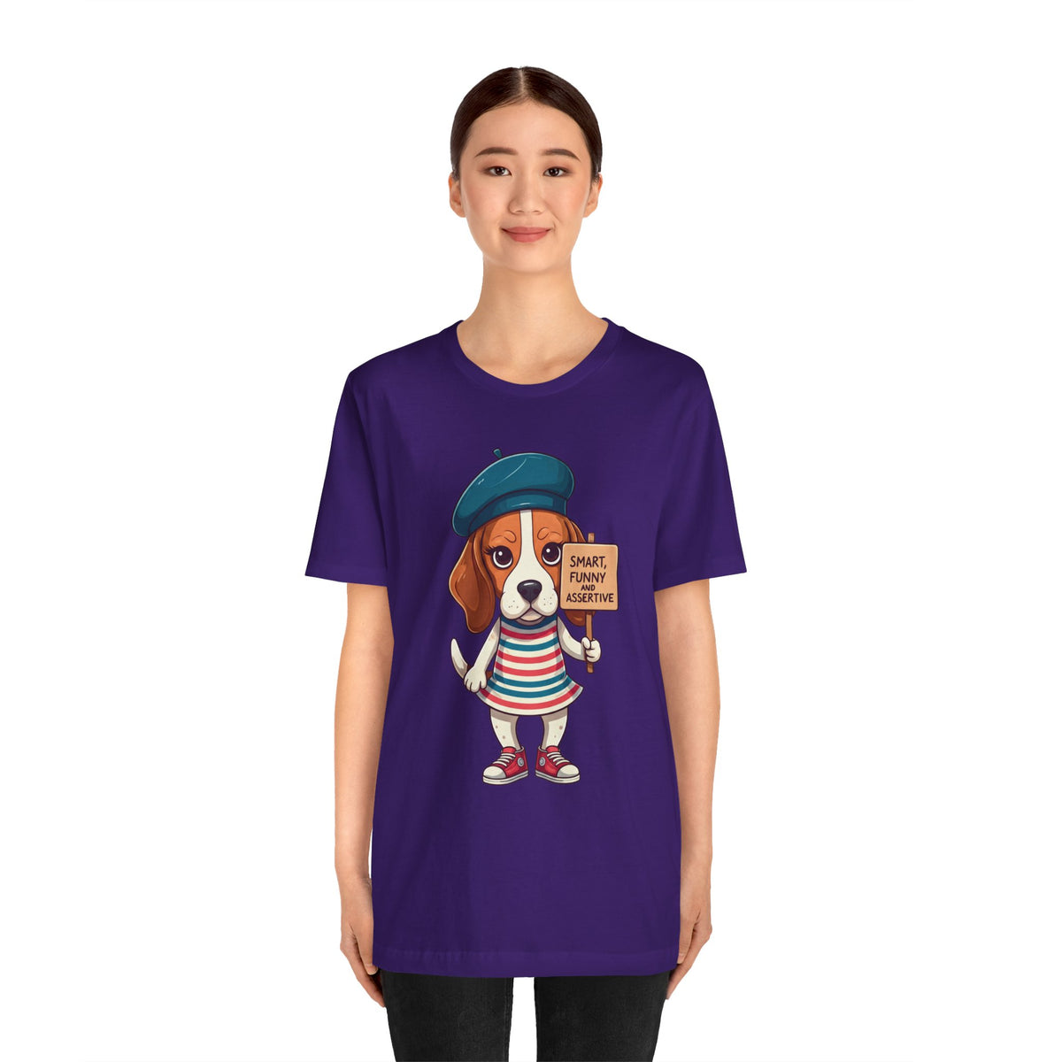 Too Loud, Too Smart, Too Bad – The Assertive Beagle Unisex T-Shirt