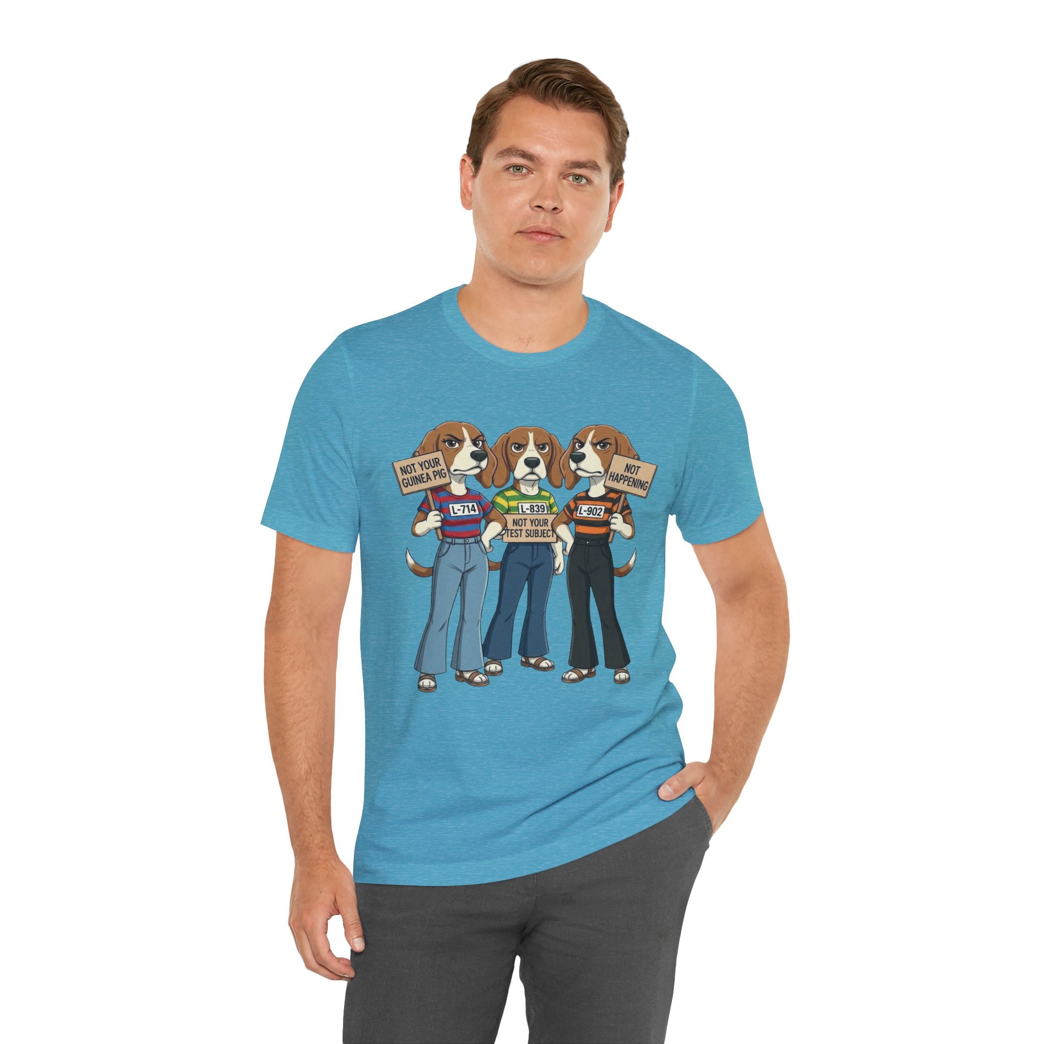 Not Your Test Subject — Beagle Freedom Protest Tee