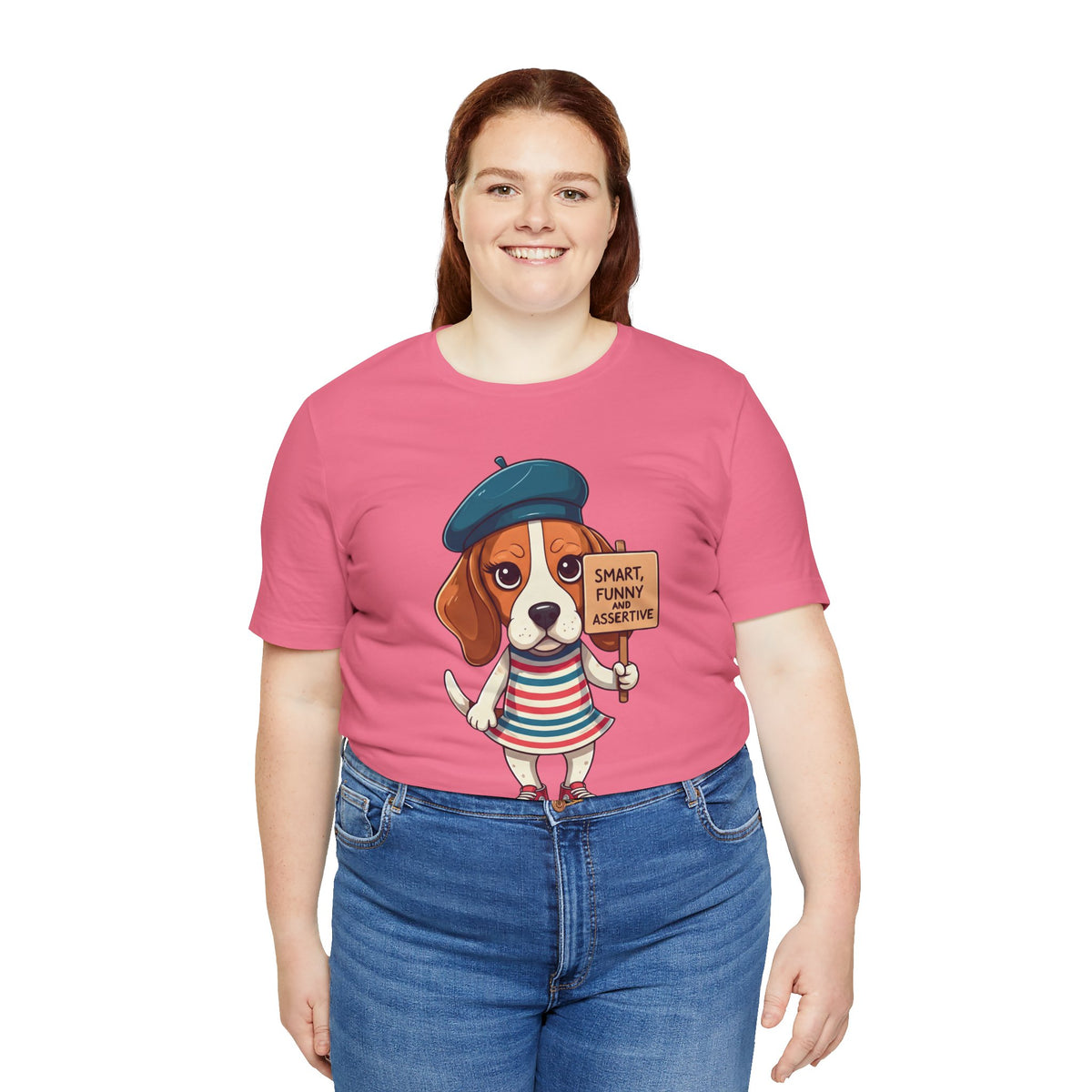 Too Loud, Too Smart, Too Bad – The Assertive Beagle Unisex T-Shirt