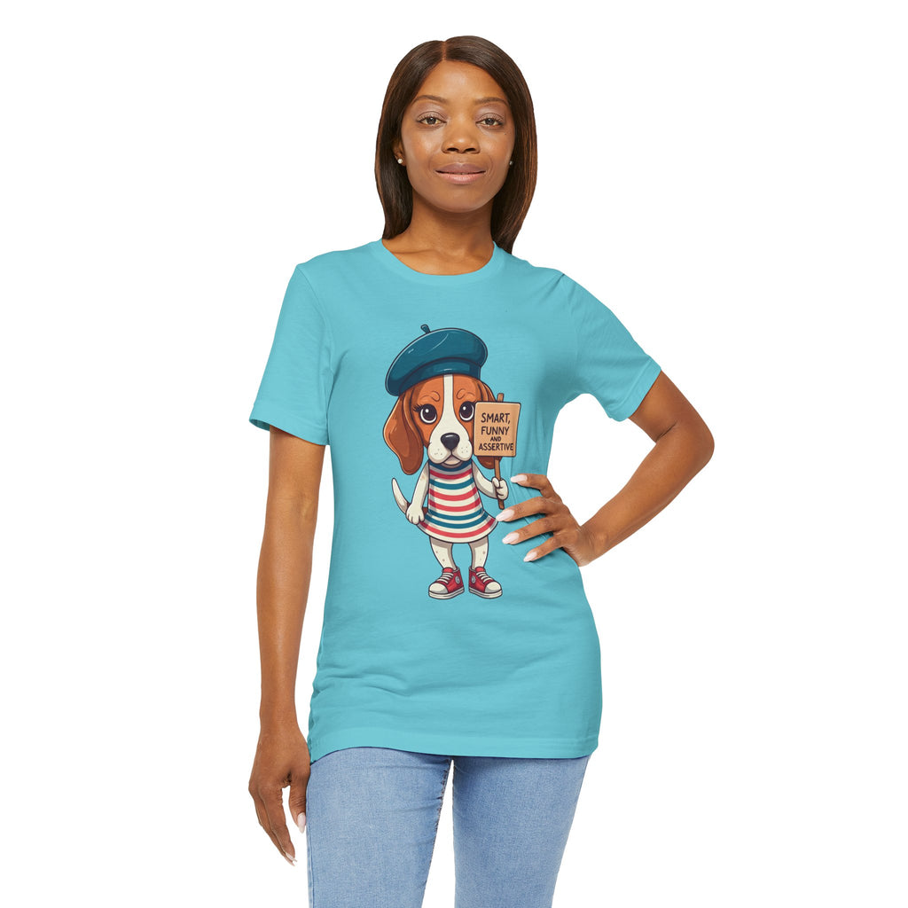 Too Loud, Too Smart, Too Bad – The Assertive Beagle Unisex T-Shirt