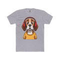 The Soundproof Hound: Startled Beagle Graphic T-Shirt