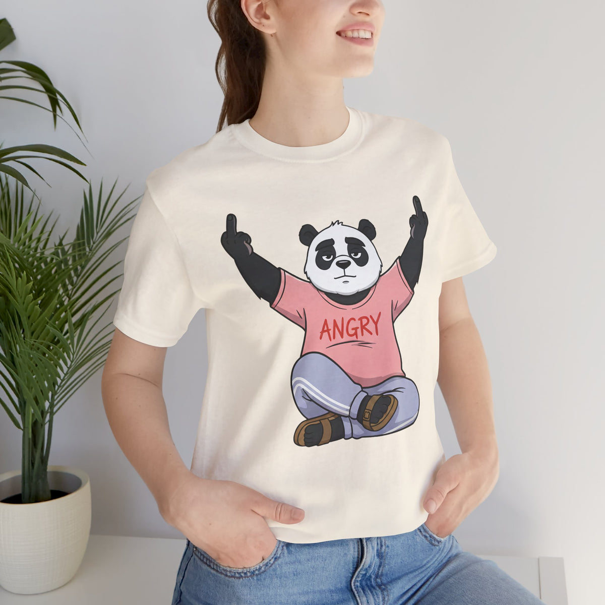 Angry Panda: Unapologetic Rage Graphic Tee