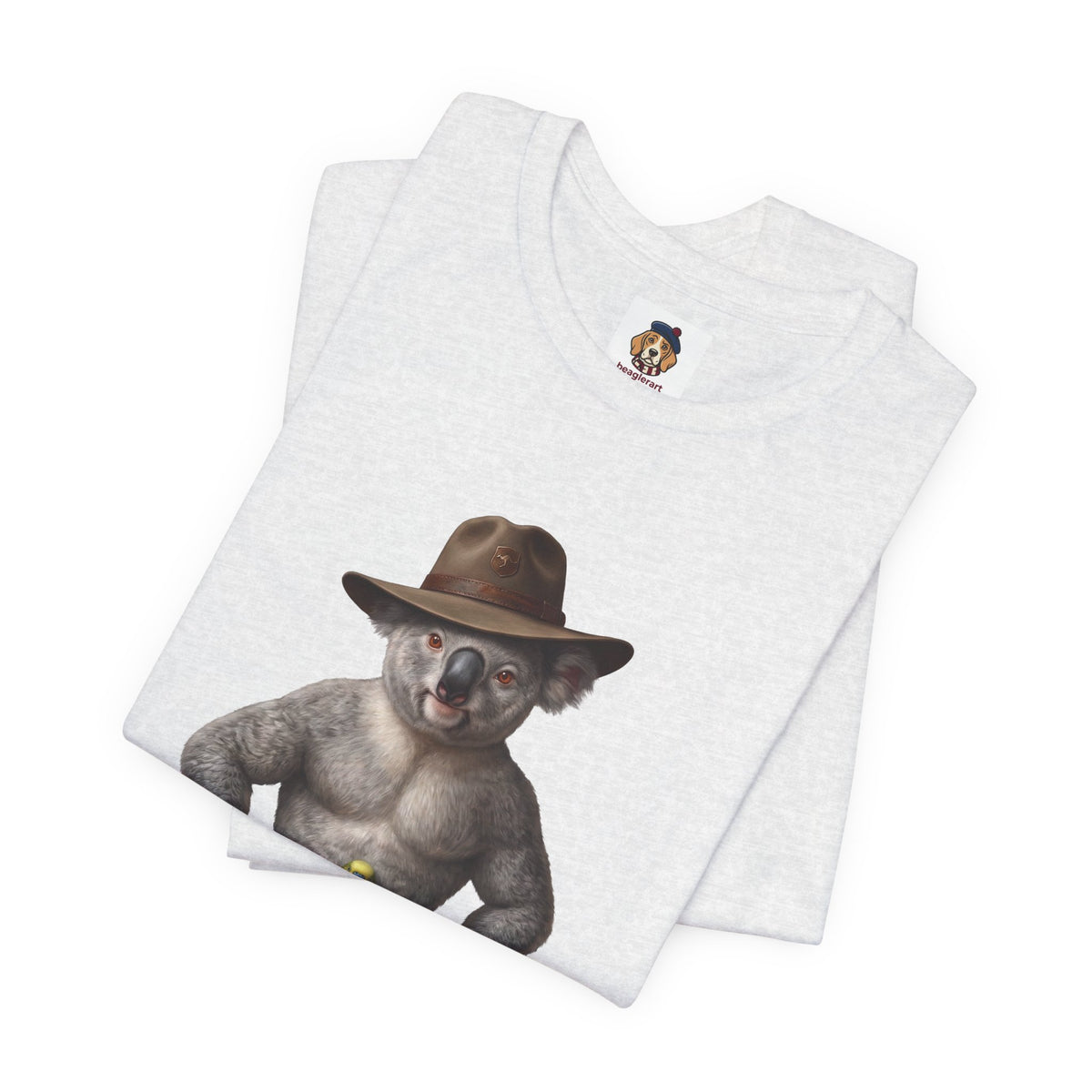 The Budgie Smuggler Koala Graphic Tee: Funny Aussie Slang Apparel