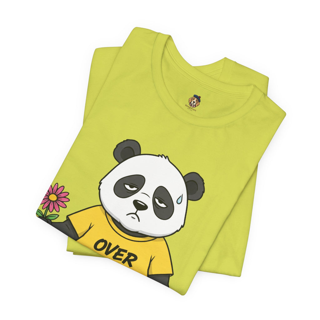 Over It Panda Tee — T‑Shirt for Women Who Need a Break