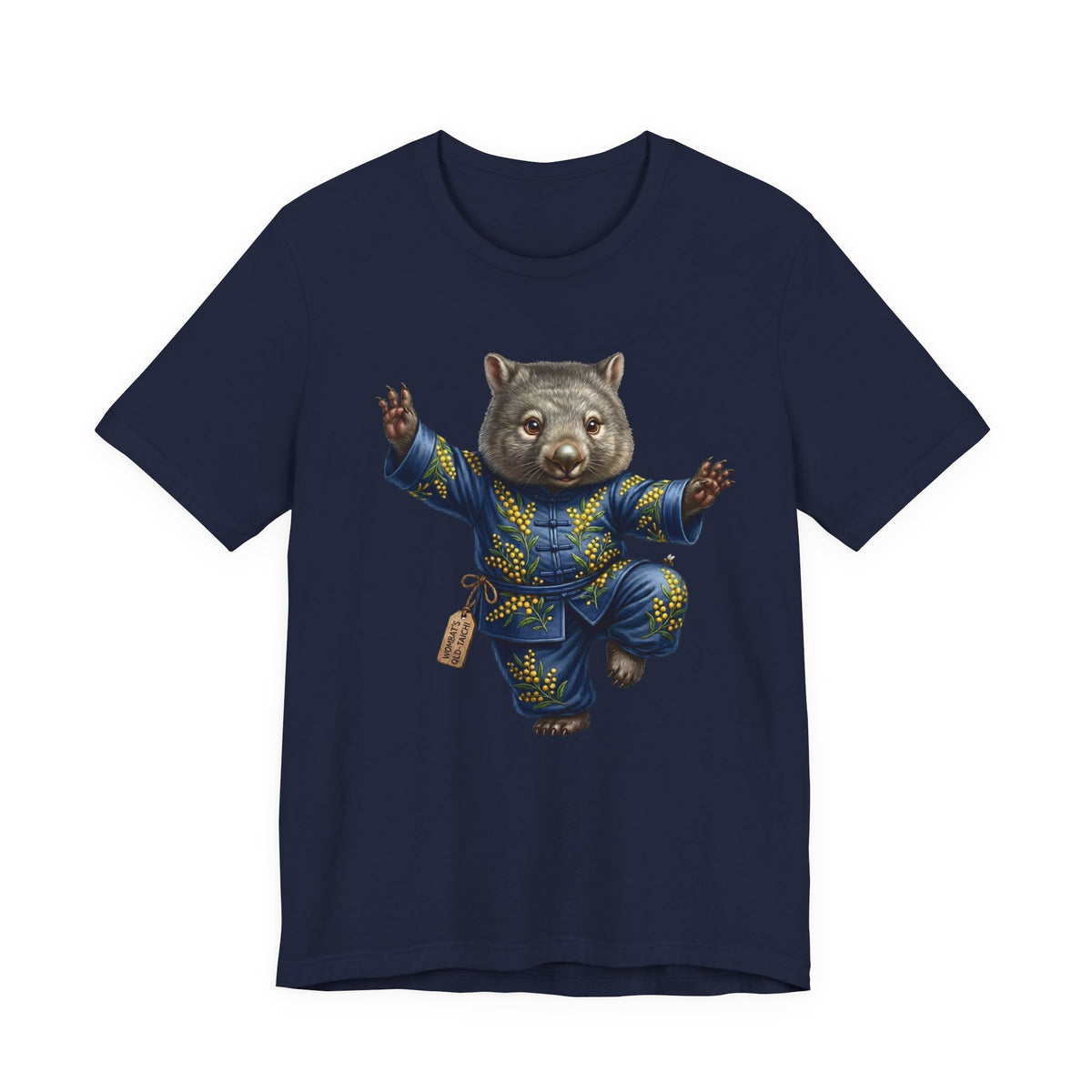 The Zen Wombat: Tai Chi Master T-Shirt