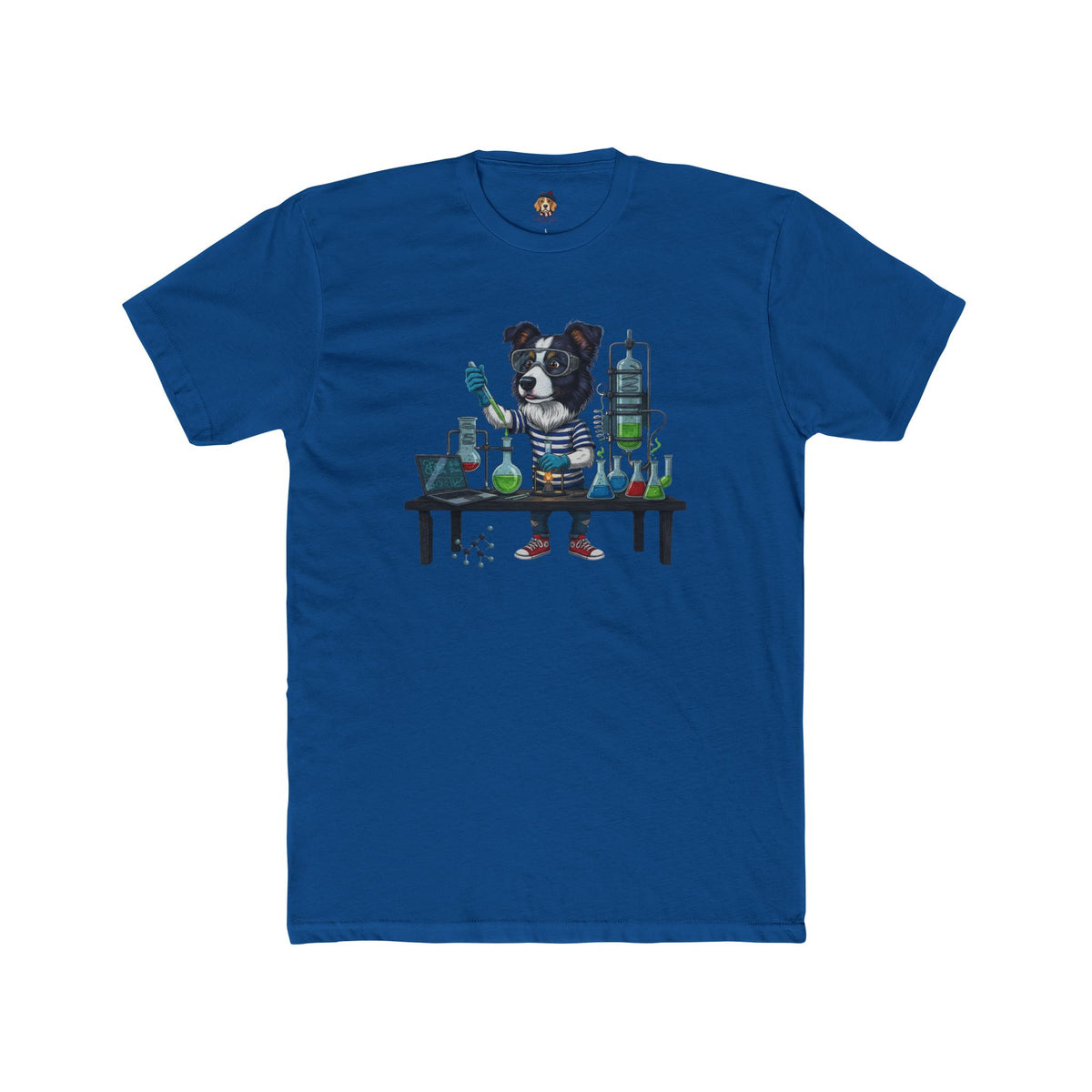 Pure Genius: The Border Collie Lab Scientist Tee