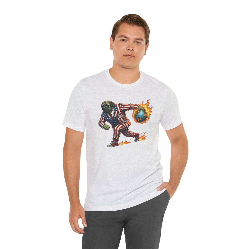 World's Not a Bowling Ball — Uncle Sam's Game Tee