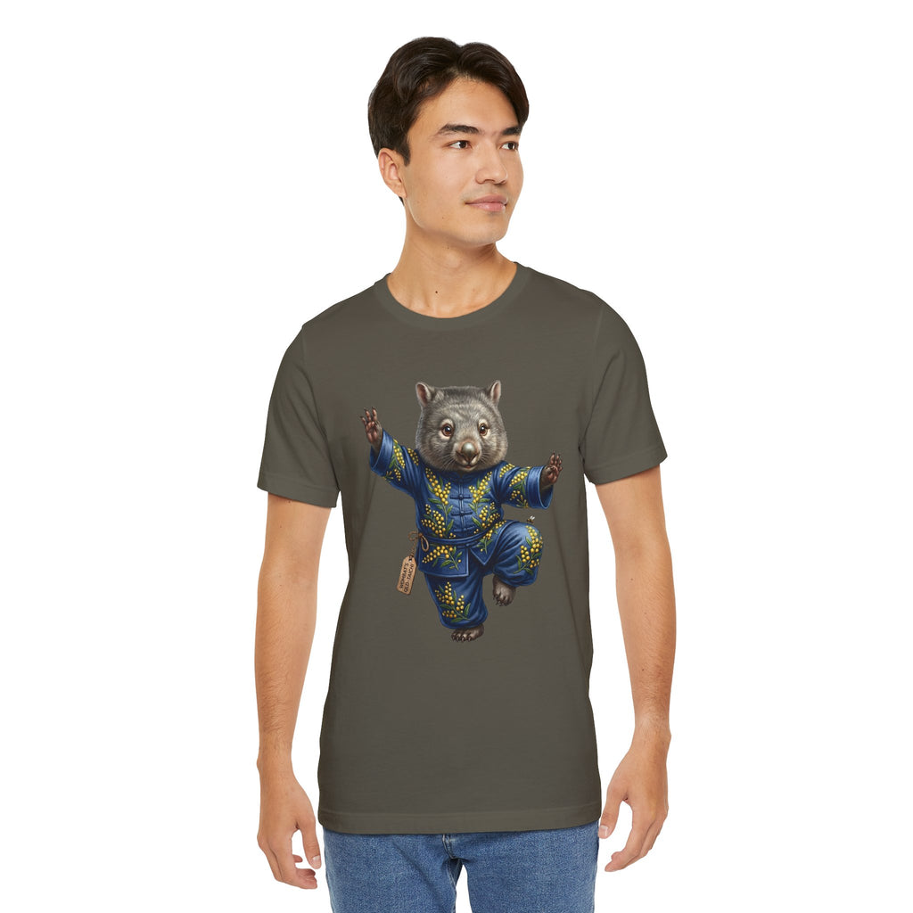 The Zen Wombat: Tai Chi Master T-Shirt