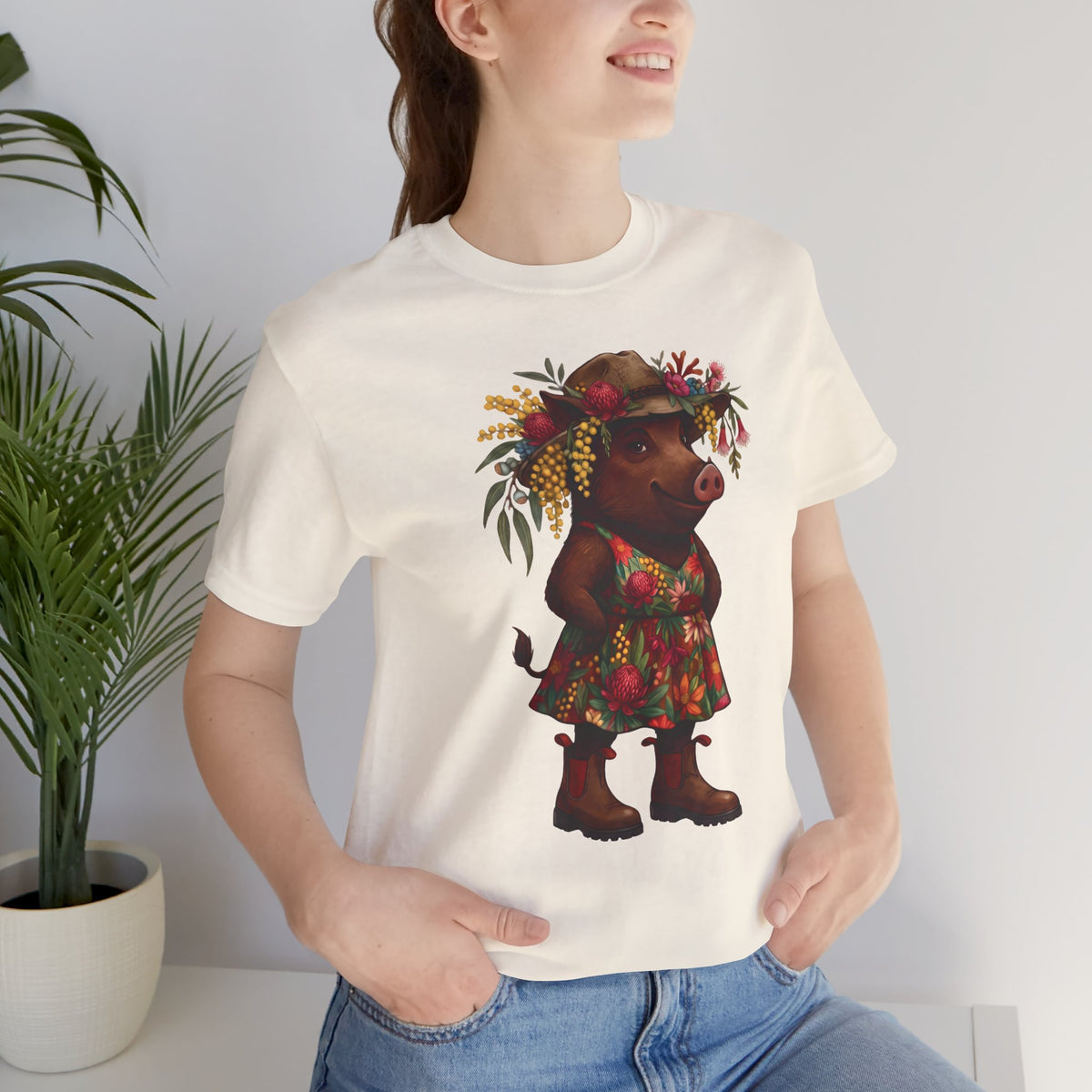 The Bush Pig: Unapologetically Wild Tee