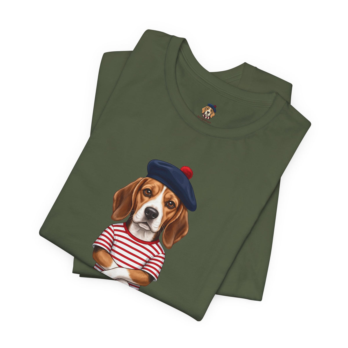 The "End of Message" Beagle Tee | Wild Follies: Dispatches from Australia