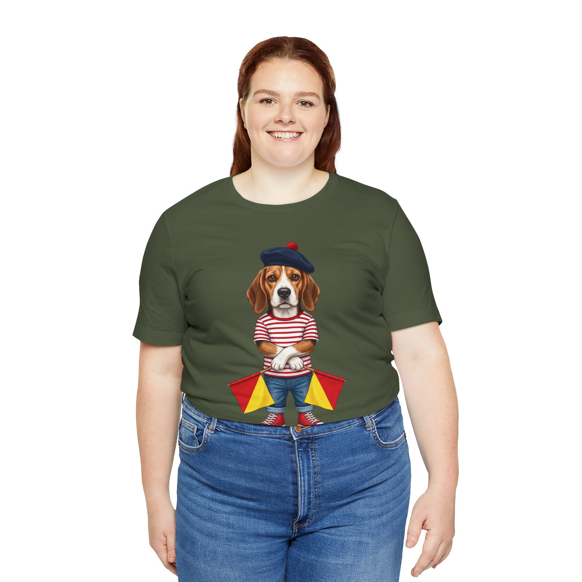 The "End of Message" Beagle Tee | Wild Follies: Dispatches from Australia