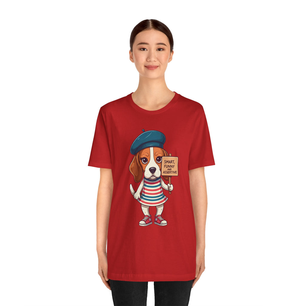 Too Loud, Too Smart, Too Bad – The Assertive Beagle Unisex T-Shirt