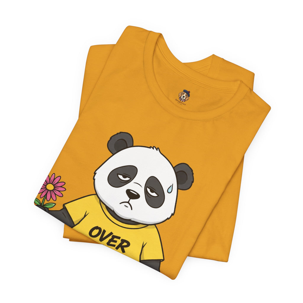 Over It Panda Tee — T‑Shirt for Women Who Need a Break