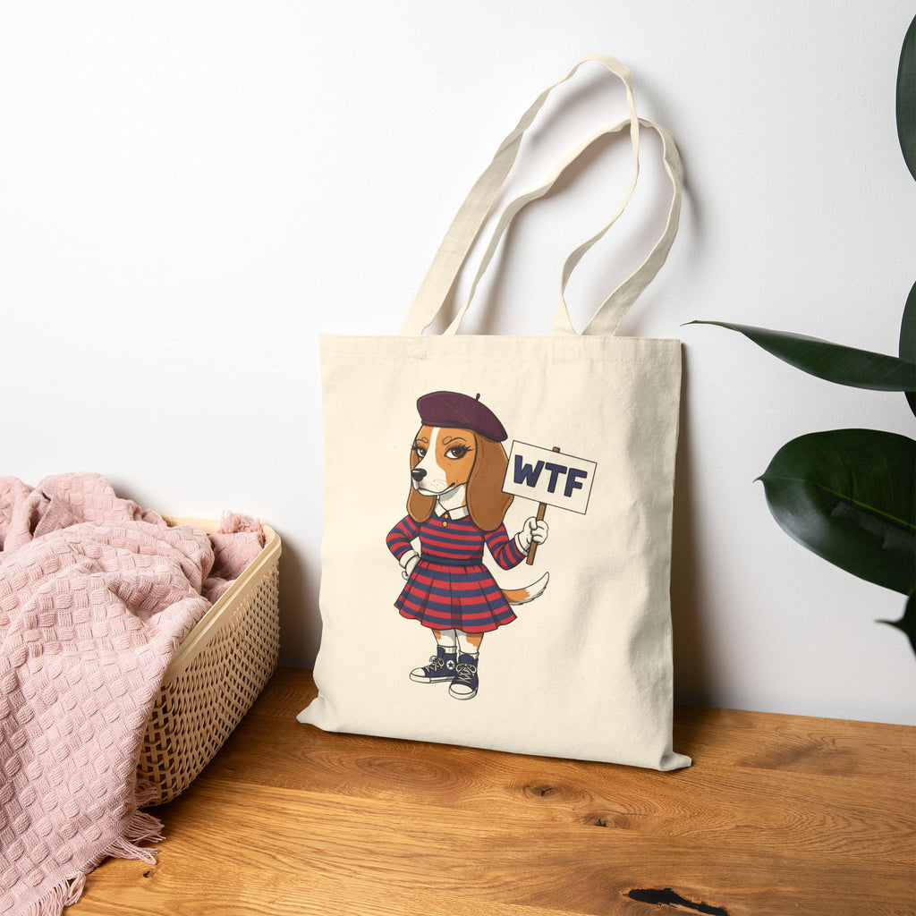 WTF - Cotton Tote Bag for Every Woman