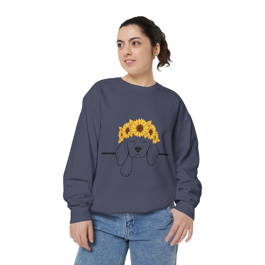 Sunflower Pup — Beagle Freedom & Hope Sweatshirt