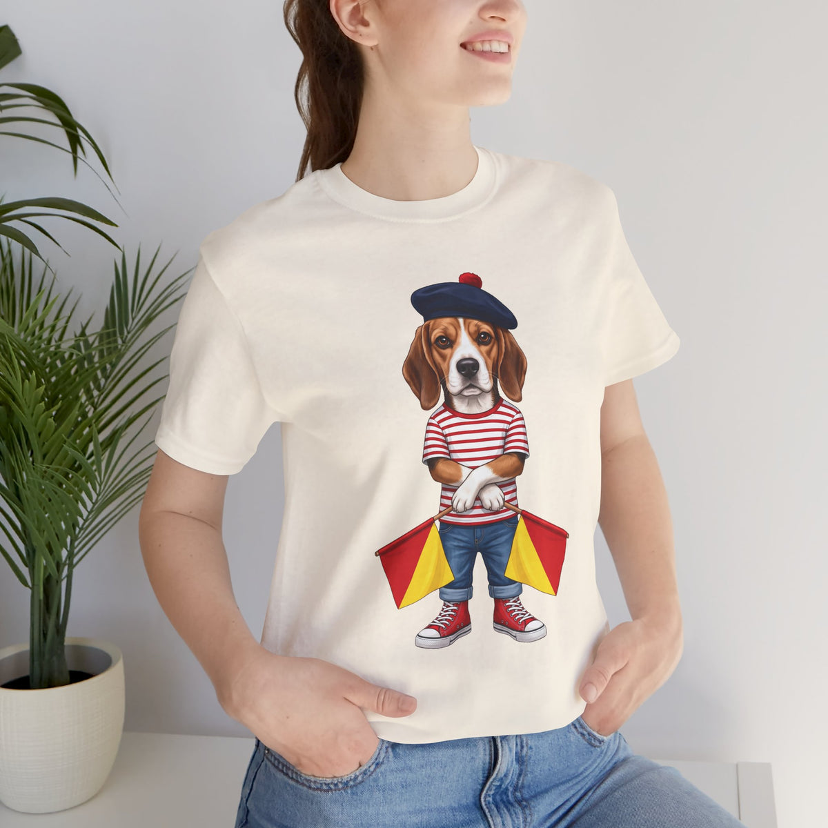 The "End of Message" Beagle Tee | Wild Follies: Dispatches from Australia