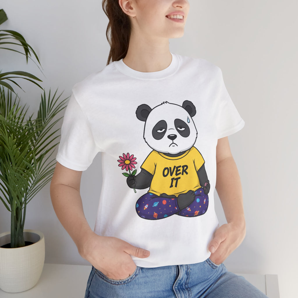 Over It Panda Tee — T‑Shirt for Women Who Need a Break