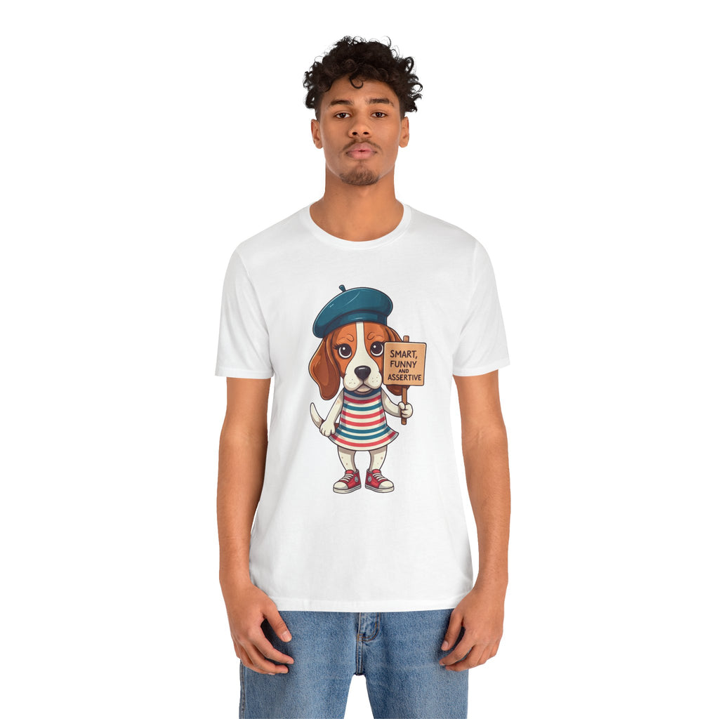 Too Loud, Too Smart, Too Bad – The Assertive Beagle Unisex T-Shirt