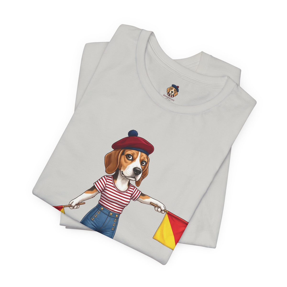 The Semaphore Beagle: Letter ‘M’ Graphic Tee | Wild Follies: Dispatches from Australia