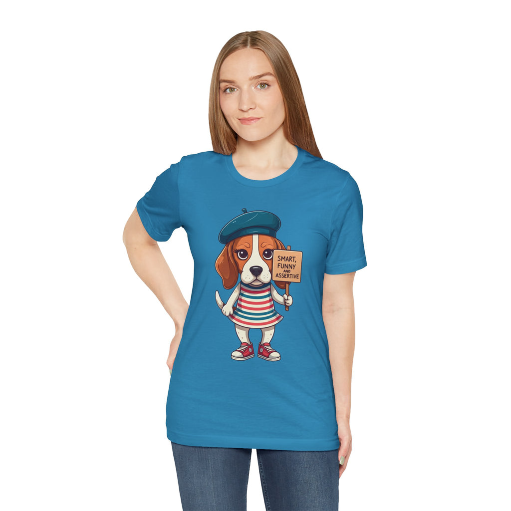 Too Loud, Too Smart, Too Bad – The Assertive Beagle Unisex T-Shirt