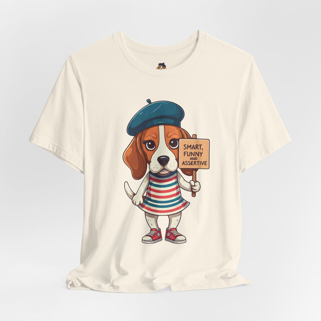 Too Loud, Too Smart, Too Bad – The Assertive Beagle Unisex T-Shirt