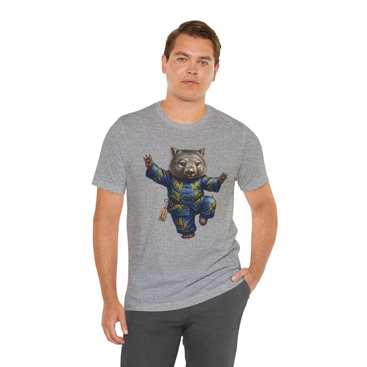 The Zen Wombat: Tai Chi Master T-Shirt