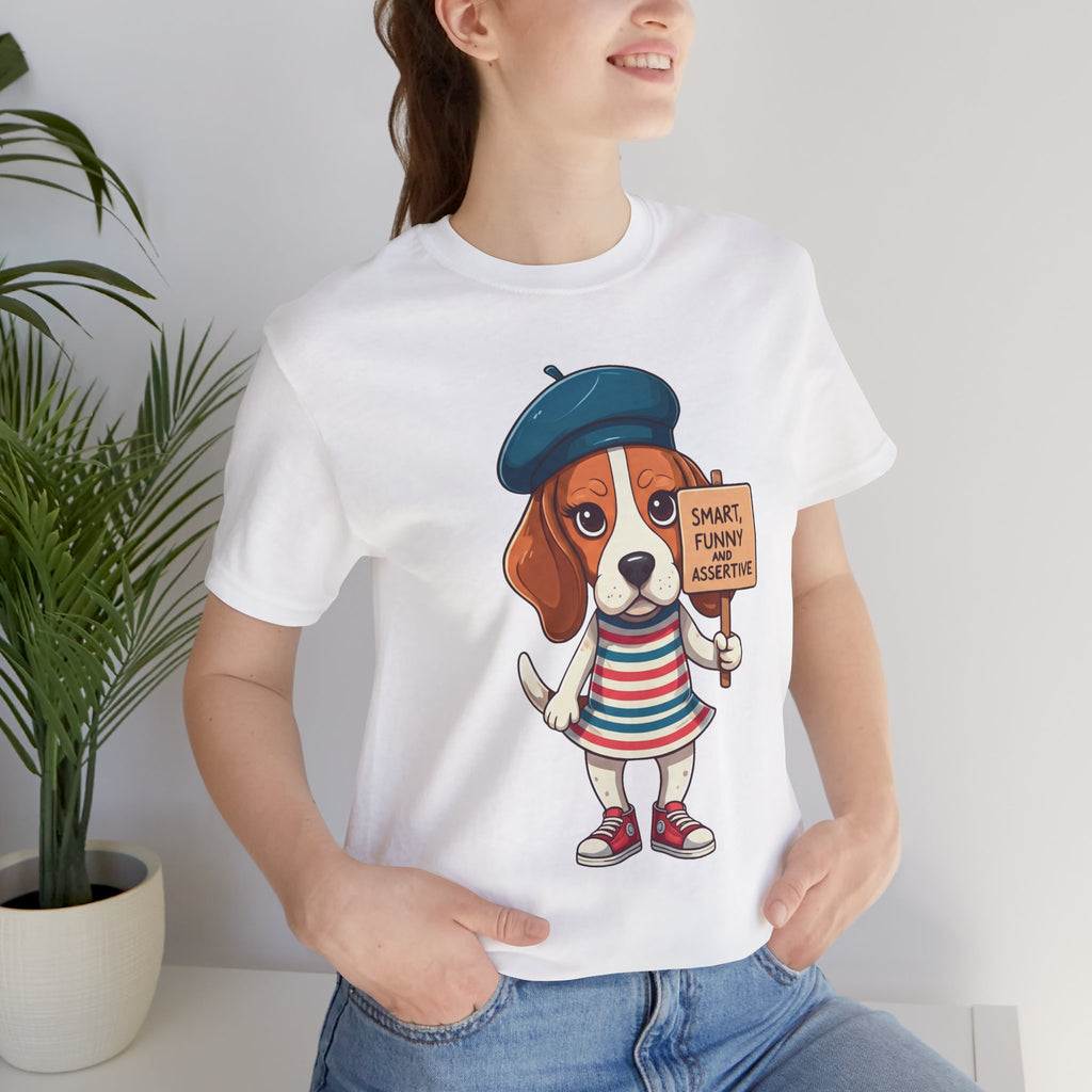 Too Loud, Too Smart, Too Bad – The Assertive Beagle Unisex T-Shirt
