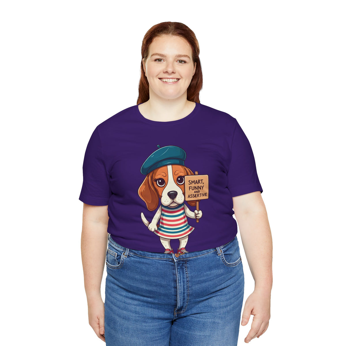 Too Loud, Too Smart, Too Bad – The Assertive Beagle Unisex T-Shirt