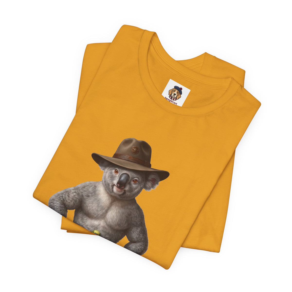 The Budgie Smuggler Koala Graphic Tee: Funny Aussie Slang Apparel