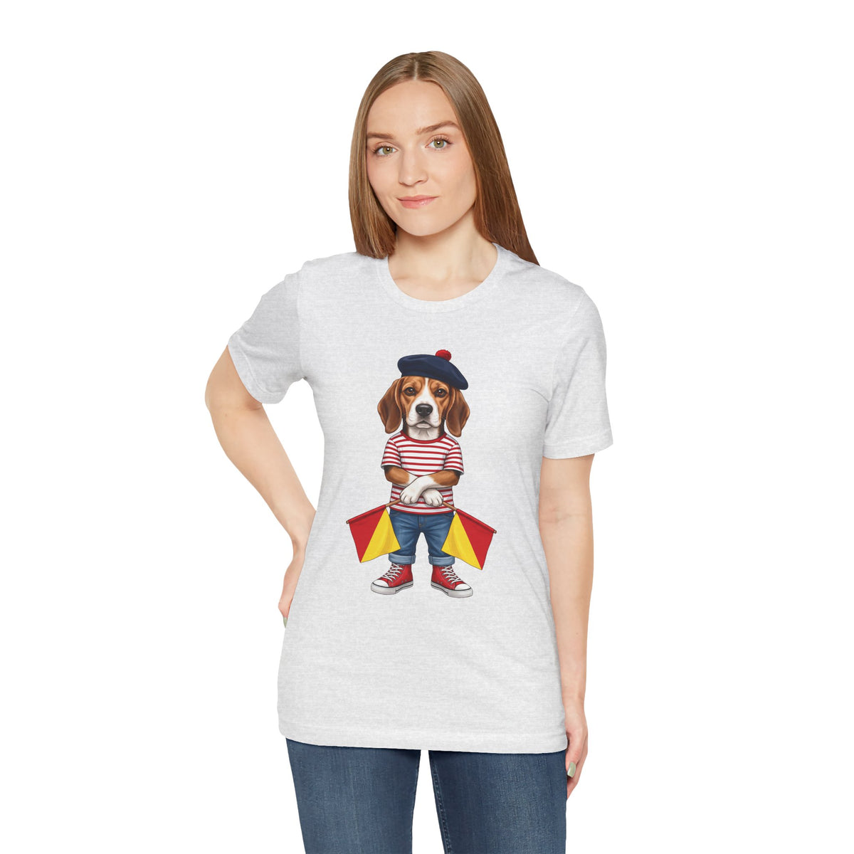The "End of Message" Beagle Tee | Wild Follies: Dispatches from Australia