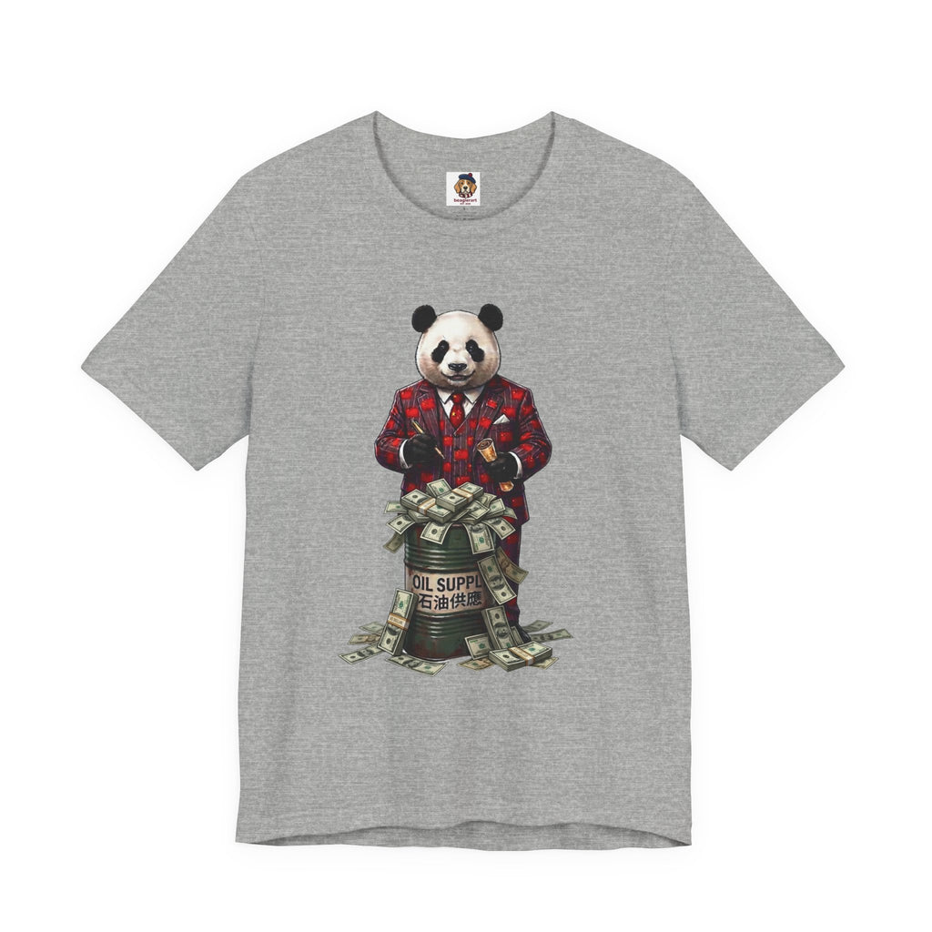 The Oil Broker Graphic Tee: Satirical Geopolitical Apparel