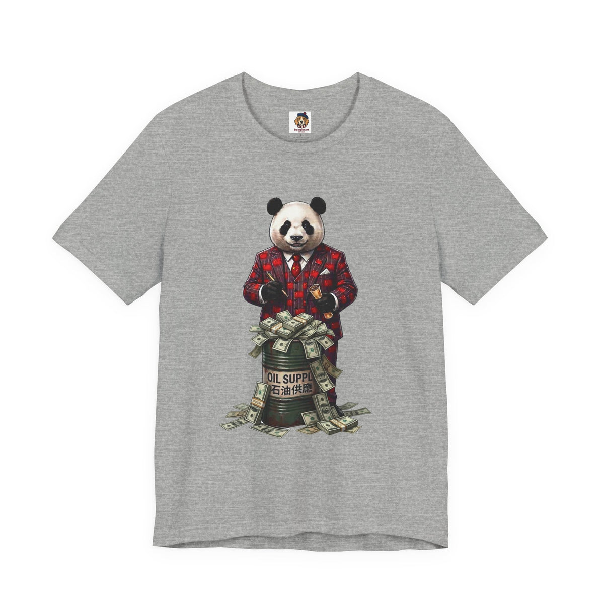 The Oil Broker Graphic Tee: Satirical Geopolitical Apparel