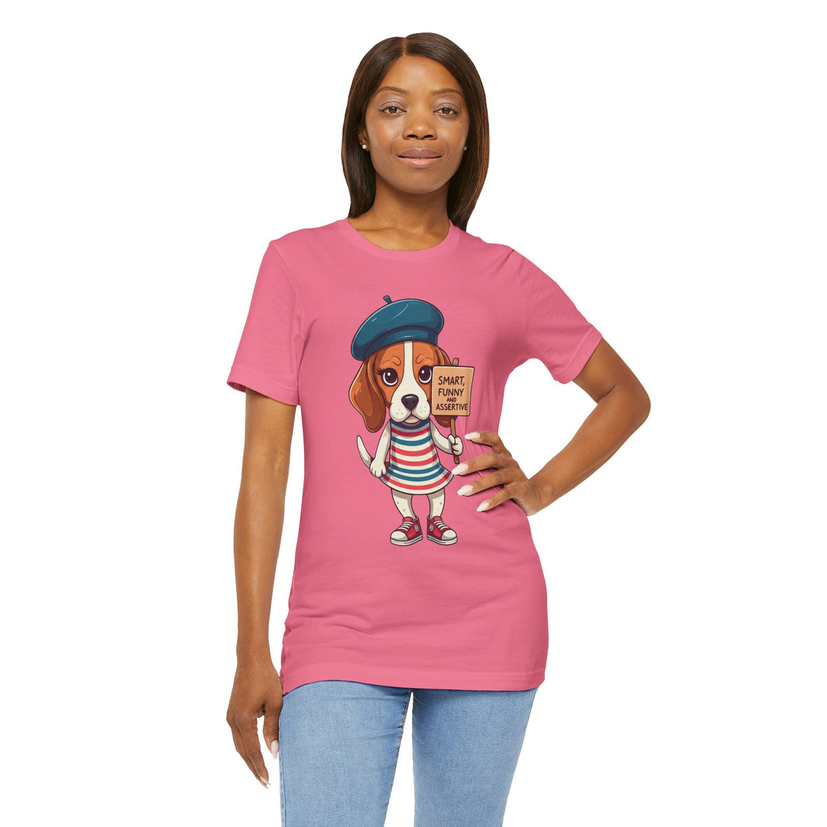 Too Loud, Too Smart, Too Bad – The Assertive Beagle Unisex T-Shirt