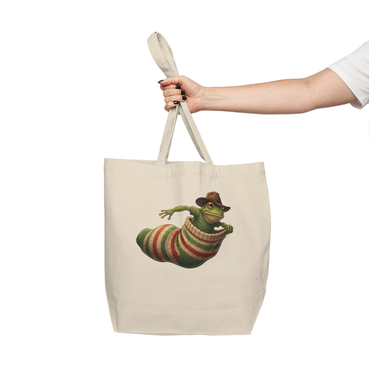 Going Off Like a Frog in a Sock - Canvas Tote Bag