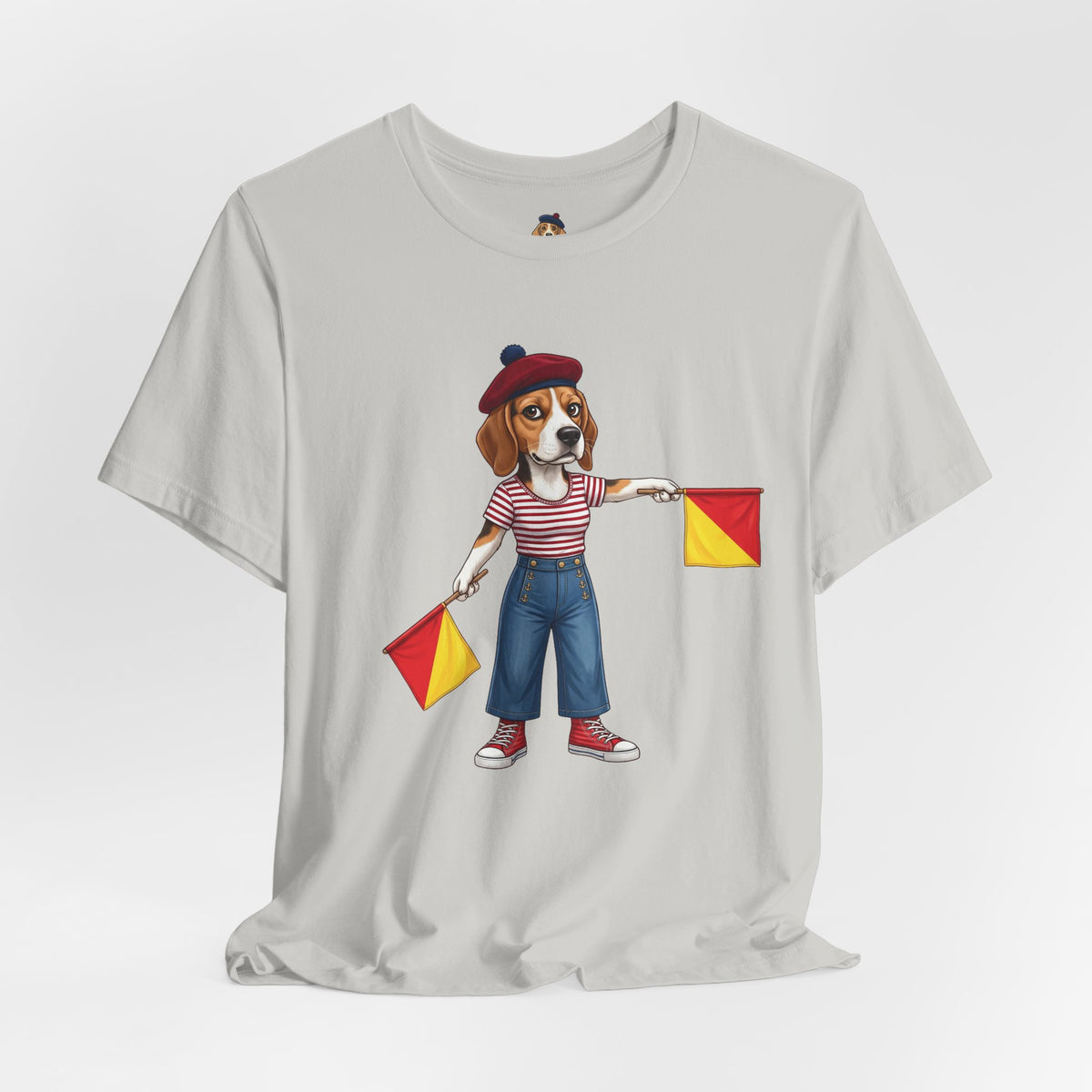 The Semaphore Beagle: Letter ‘M’ Graphic Tee | Wild Follies: Dispatches from Australia