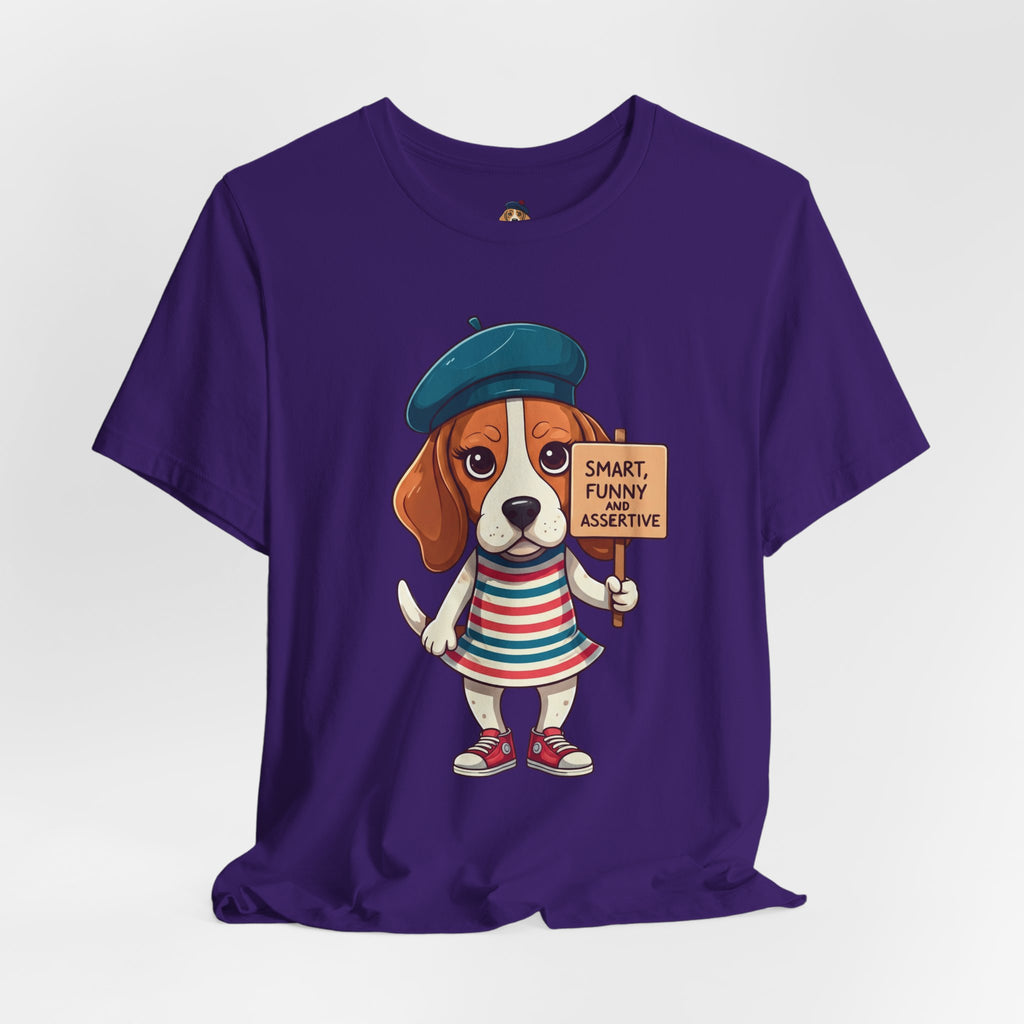 Too Loud, Too Smart, Too Bad – The Assertive Beagle Unisex T-Shirt