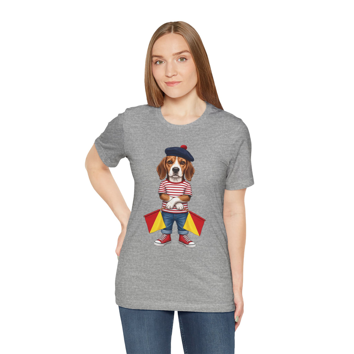 The "End of Message" Beagle Tee | Wild Follies: Dispatches from Australia