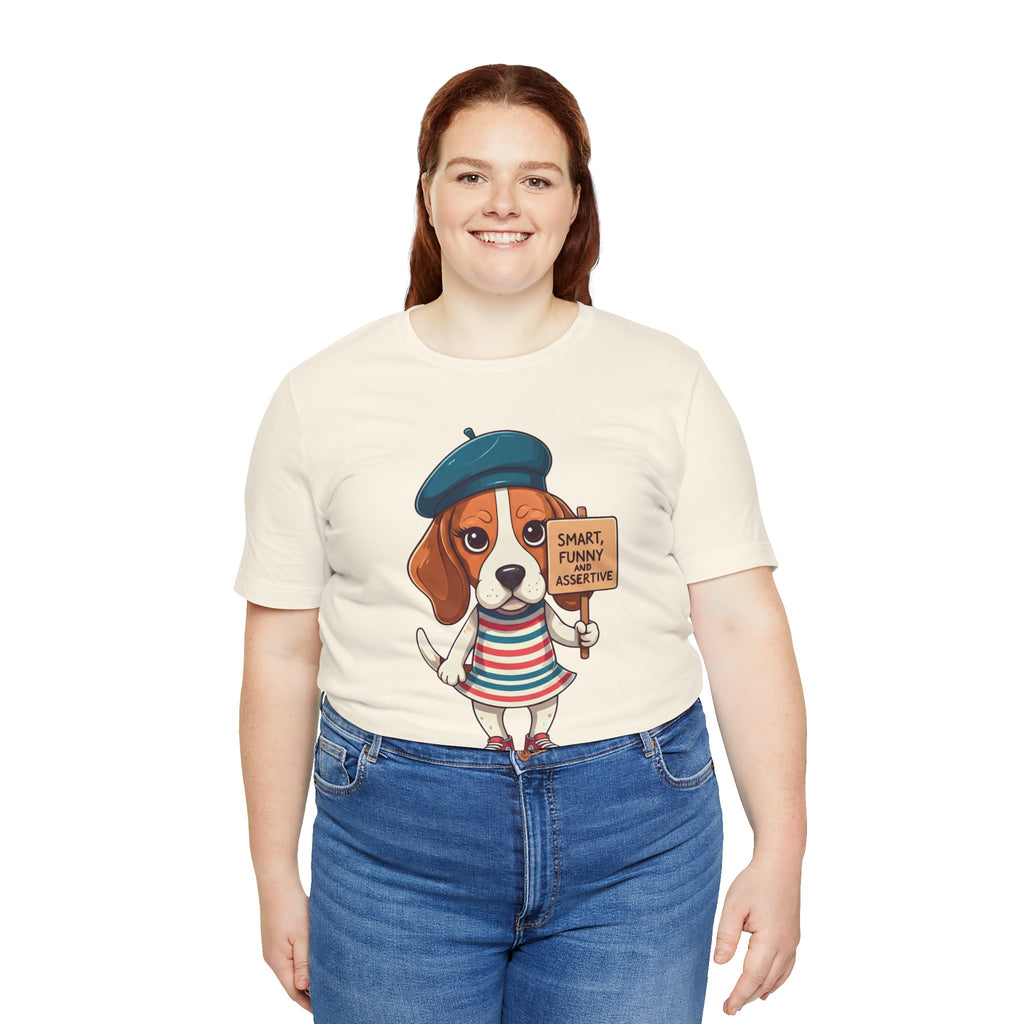 Too Loud, Too Smart, Too Bad – The Assertive Beagle Unisex T-Shirt
