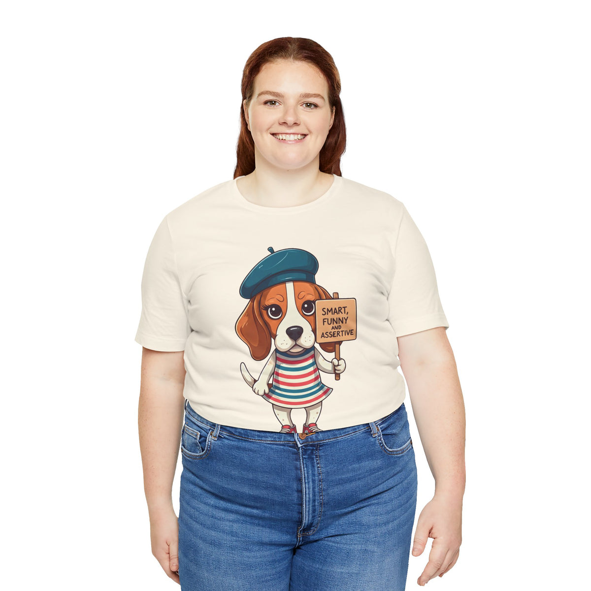 Too Loud, Too Smart, Too Bad – The Assertive Beagle Unisex T-Shirt
