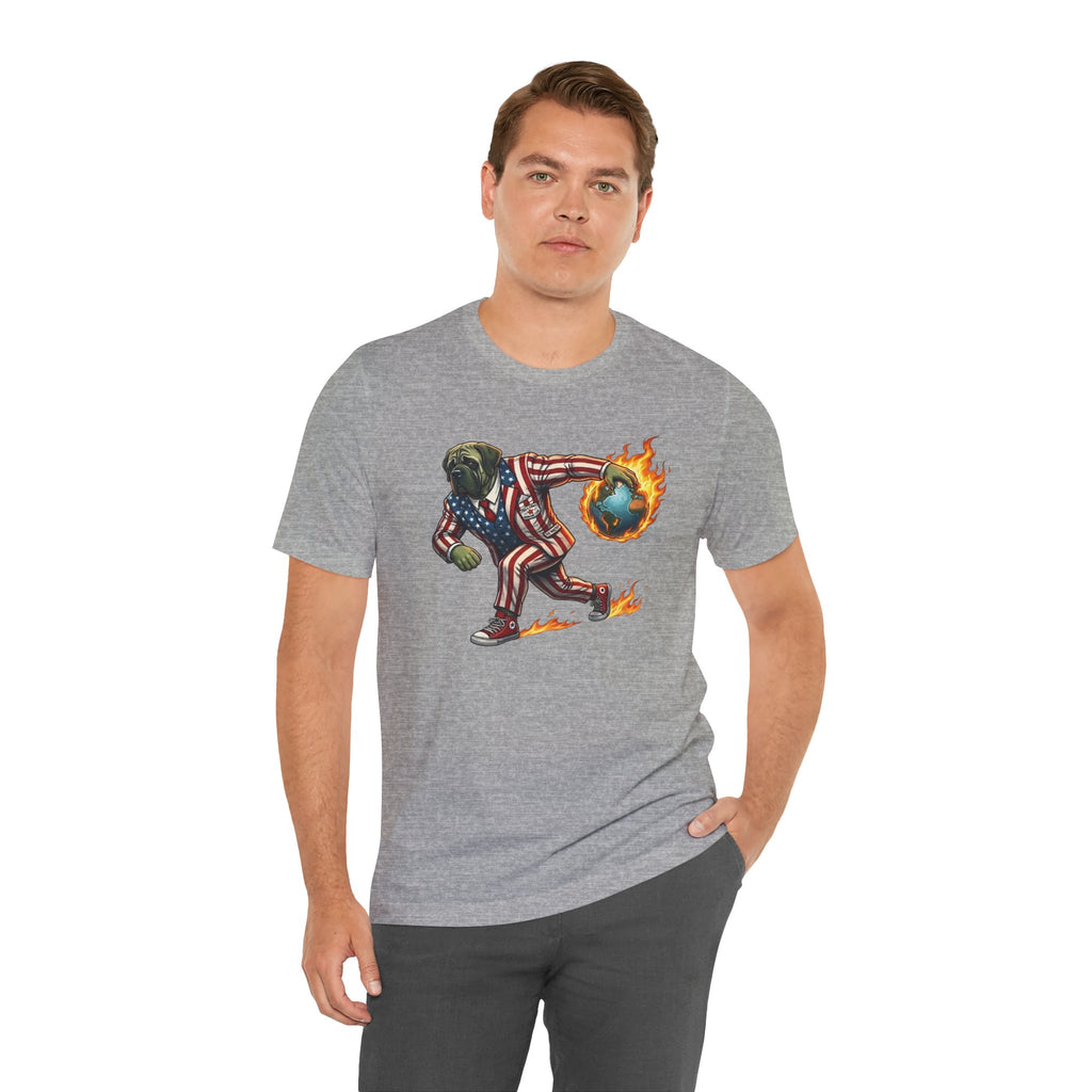 World's Not a Bowling Ball — Uncle Sam's Game Tee