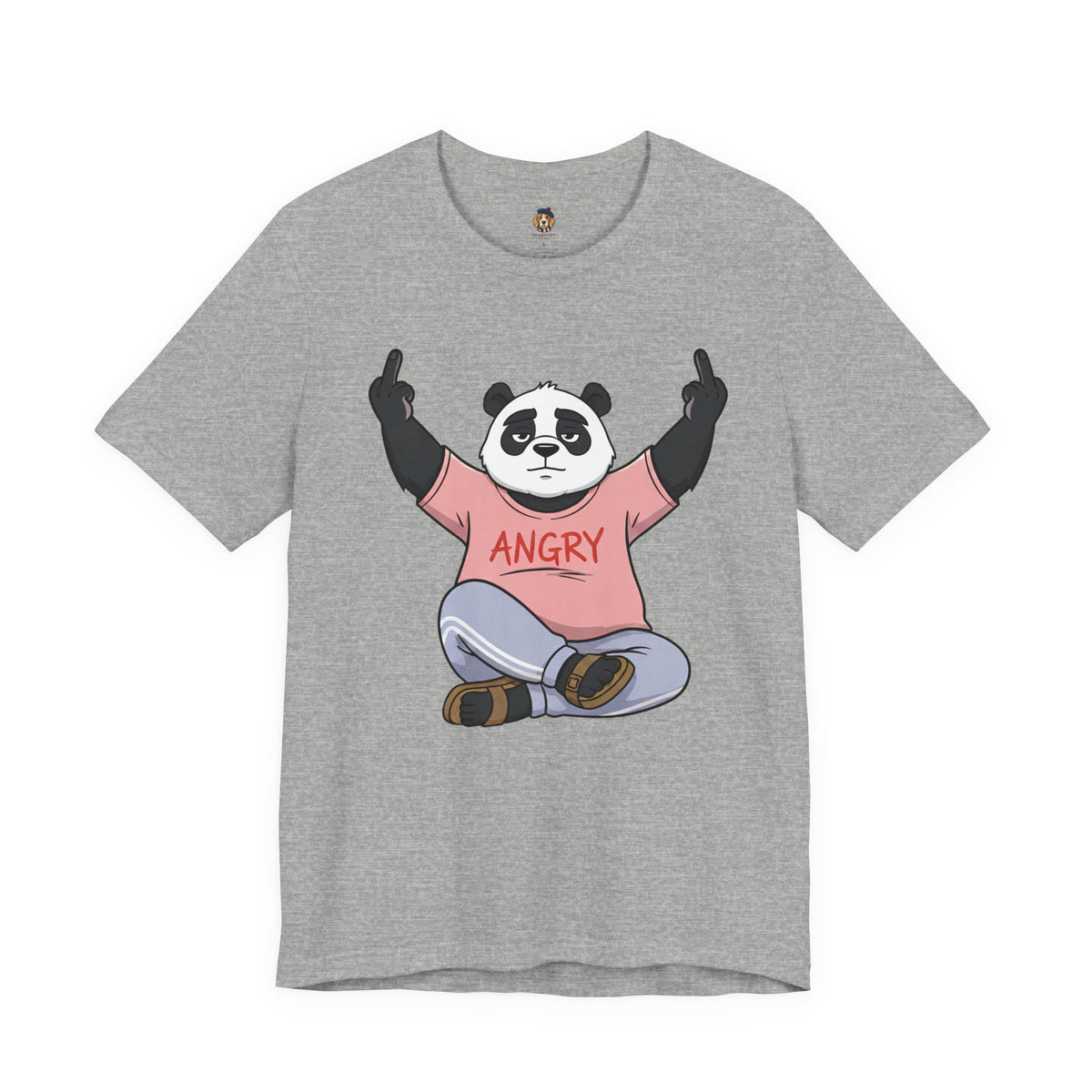 Angry Panda: Unapologetic Rage Graphic Tee